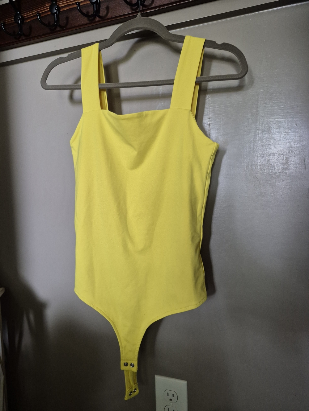 Bright Yellow Women's SIZE M Bodysuit